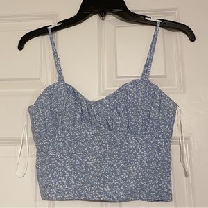 Princess Polly Tiarnie Top Blue, Size: US 2